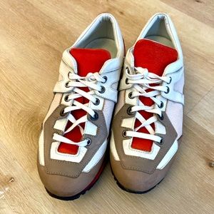 Lanvin Tri-Colored Sneakers